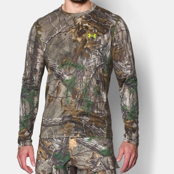 under armour heatgear camo shirt